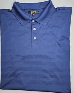 Mens Reebok RBK Golf Short Sleeve Navy Polo Shirt Size XXL 2XL - EUC - Picture 1 of 2