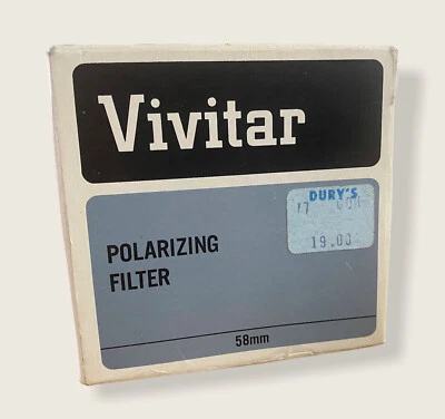 Vivitar 58 mm Polarizing Screw In Filter Made in Japan - Image 1 of 4