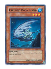 Creeping Doom Manta - Mint / Near Mint Condition YUGIOH Card