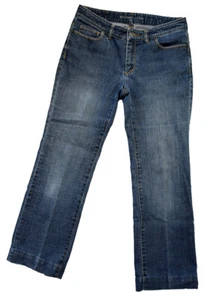 Michael Kors MK Medium Blue Wash Damen 4P Low Rise 5 Pocket Denim Jeans - Bild 1 von 6