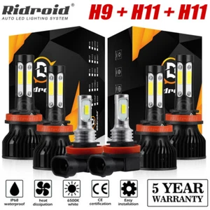 Combo faros LED altos bajos + kit faros antiniebla para Nissan Altima 2007-2018 - Imagen 1 de 23