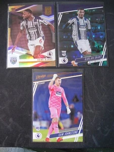 LOTE DE 3 CARTAS WEST BROMWICH ALBION 2020-21 Chronicles Prem. Liga GRANT/AJAYI...RC - Imagen 1 de 2