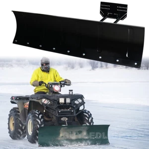 45 inch ATV Steel Snow Plow Kit for CFMOTO CForce 600 2019 2020 2021 2022 - Picture 1 of 12