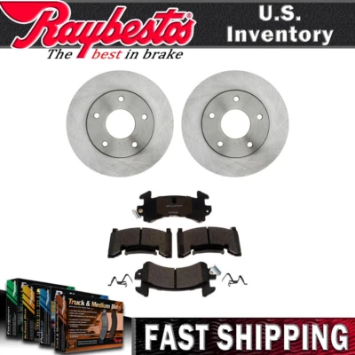 Rotores de freno traseros y pastillas de freno de cerámica para Oldsmobile Toronado 1979-1981 Foto 1 de 4