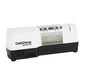 Chefs Choice 270 Diamond Hone 3 Stage Hybrid Electric and Manual Knife Sharpener - Picture 1 of 5