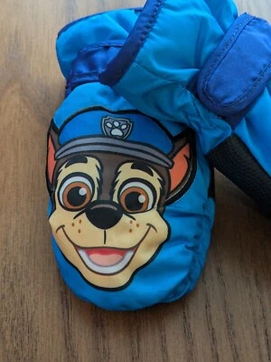 Mitones de esquí Paw Patrol Chase - niño pequeño o niño pequeño de 2 a 7 años Foto 1 de 4