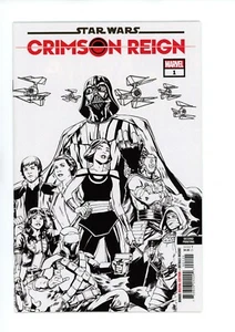 Star Wars Crimson Reign #1 2nd Print 1:25 Incentive Variante Steven Cummings - Bild 1 von 8