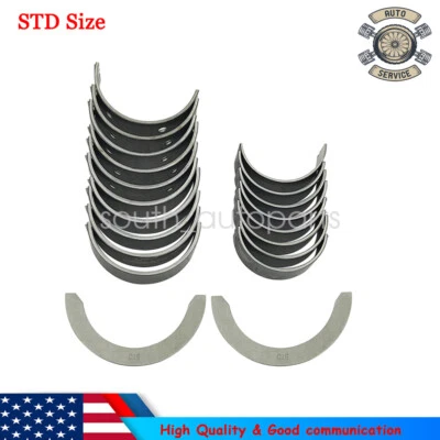STD Engine Main Rod Bearings For 11-16 Hyundai Elantra GT Kia Fort Soul 1.8/2.0L Foto 1 de 4