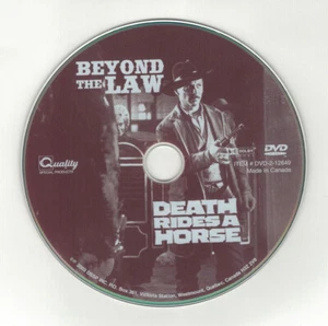 Beyond The Law / Death Rides A Horse (DVD disc) Lee Van Cleef - Picture 1 of 1