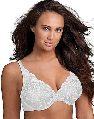 New Bra Playtex Secret Side-Smooth Lift UW Lace White US4513 MSRP-$40.00 44DD - Image 1 of 4
