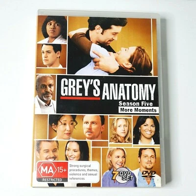Greys Anatomy Season 5 - DVD Movie Film Video - image 1 of 4