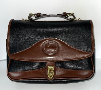 Vintage Dooney & Bourke All Weather Leather crossbody   Missing Shoulder Strap - Image 1 of 4