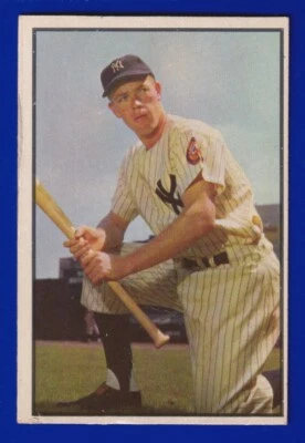  GIL MCDOUGALD yankees 1953 BOWMAN COLOR #63  - Image 1 of 2
