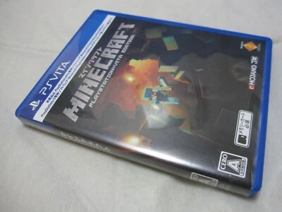 W/Tracking Number 7-14 Days to USA. USED Vita Edition Minecraft Japanese Version - Image 1 of 4