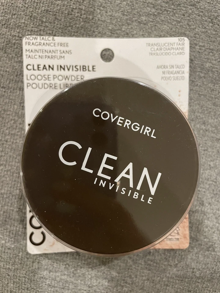1 X CoverGirl Clean Invisible Loose Powder #105 Translucent Fair  Factory Sealed - Image 1 of 1