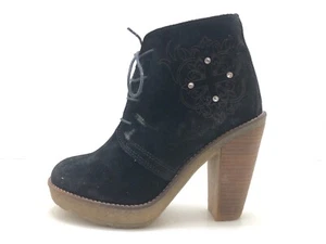 Alba Moda Damen Stiefel Stiefelette Boots Schwarz Gr. 38 (UK 5) - Bild 1 von 5