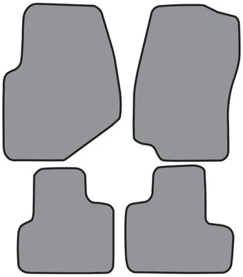 2002-2009 GMC Envoy Cutpile Carpet Logo Floor Mat 4pc - Image 1 of 2