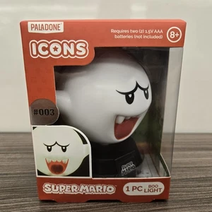 Nintendo Super Mario Figur LIGHT Boo Paladone Icons #003 - Bild 1 von 7
