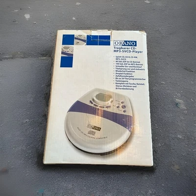 Tragbarer CD-MP3-SVCD Player von OKANO, Komplett Funktioniert - Bild 1 von 4