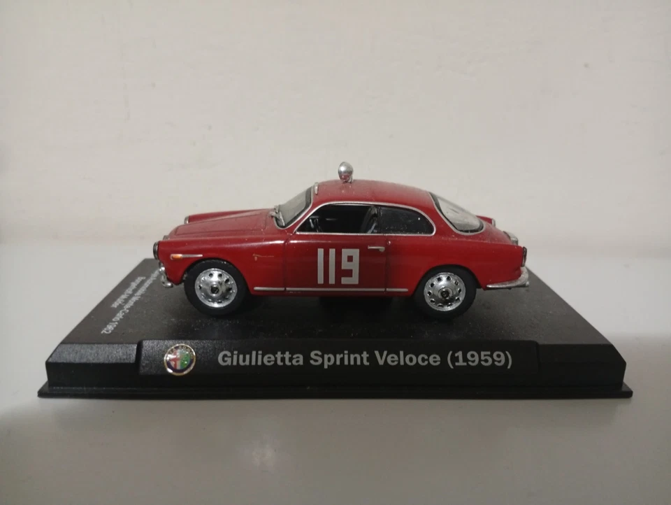 Giulietta Sprint Veloce 1959  1/43 Alfa Collection - Immagine 1 di 4