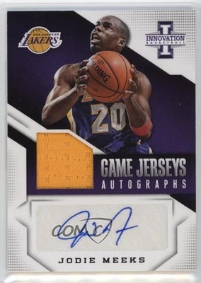 2013-14 Panini Innovation Game Jerseys Auto /199 Jodie Meeks #42 Auto - Image 1 of 2