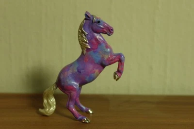 Breyer Pferd Modellpferd Stablemate OOAK Decorator Custom Repaint Lipizzaner - Bild 1 von 4