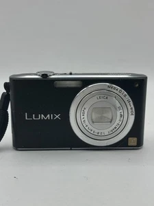 Panasonic Lumix DMC-FX33 8.1MP Digital Camera - Black - Not Working Spares Only - Picture 1 of 9