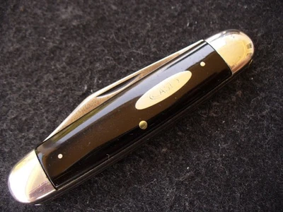 Vintage Case XX  2345 1/2 Smooth Black Cattle Knife '40-'64 VG+++++++ - Image 1 of 4