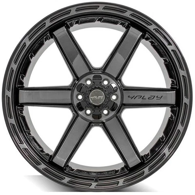 24" Black 4PLAY Wheel w/Brushed Face [fits 2023 Toyota Land Cruiser] - RVO4216 - Image 1 of 3