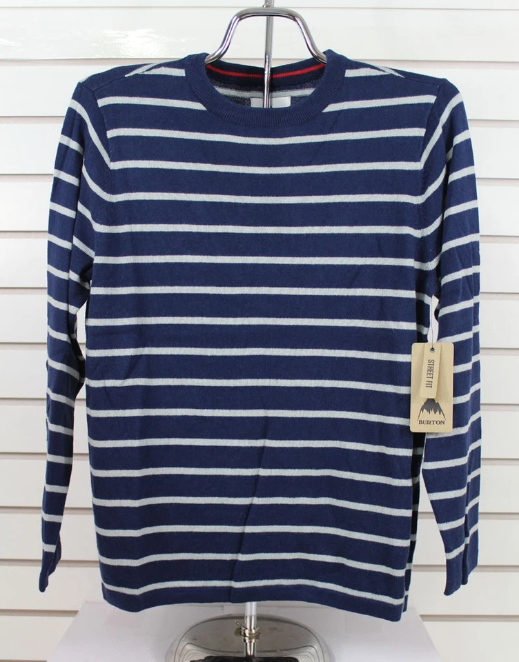 Burton Stowe пуловер свитер для мальчиков молодежи средний Night Rider новый  - Изображение 1 из 1