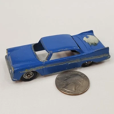 Juguete Tootsie vintage azul Plymouth cupé Chicago IL EE. UU. Foto 1 de 4