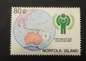 Norfolk Island #250 International Year of the Child - MNH/OG 1979 (9016) - Picture 1 of 2