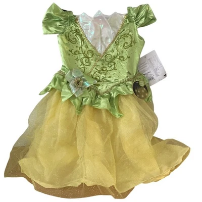 Disney Princess Tiana Halloween Costume Child M 7-8 Light-Up Dress Up SEE VIDEO - Image 1 of 4