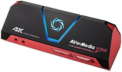 AVerMedia HDMI usb Live Gamer Portable 2 PLUS AVT-C878 PLUS [4K pass-through com - Image 1 of 4
