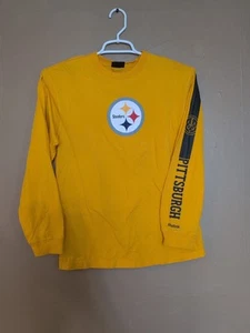 Steelers Long Sleeve yellow Sz Mens Small - Picture 1 of 6