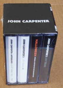 John Carpenter 2018 Cassette Boxset The Sacred Bones Collection Halloween SEALED - Picture 1 of 6