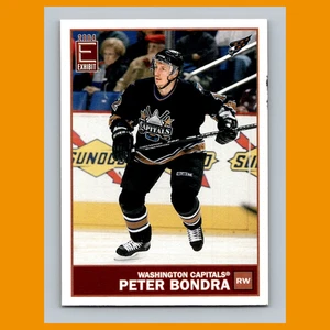 Peter Bondra #147 2003-04 Pacific Exhibit Yellow Backs Washington Capitals Card - Picture 1 of 3