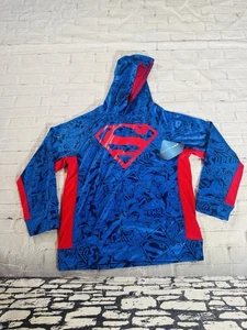 Superman Hoodie Jungen Größe 10/12 Neu mit Etikett - Bild 1 von 12