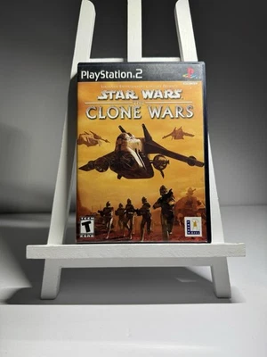 Star Wars: The Clone Wars (Sony PlayStation 2, 2002) PS2 Complete - Image 1 of 4