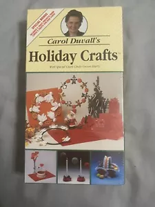 Carol Duvall's Holiday Crafts VHS 1989 Educational Video Brand New & sealee - Picture 1 of 6