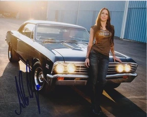 Foto firmada autografiada de Alexis Dejoria 8x10 de Chevrolet Chevelle - Imagen 1 de 1