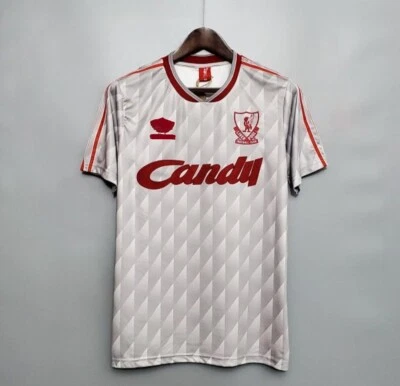 RETRO LIVERPOOL AWAY CANDY 1981-91 SHIRT JERSEY S M L XL