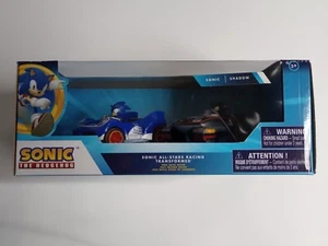 Sonic The Hedgehog Racing Car Pullback With "Sonic And Shadow" All-Stars Racing - Picture 1 of 9
