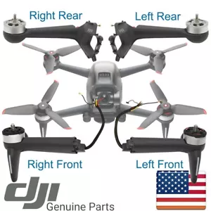 OEM sinistro destro anteriore posteriore braccio guscio antenna LED custodia motore per DJI FPV - Foto 1 di 7