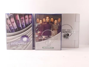 Star Trek Enterprise Season 1 & 2 DVD box sets CIB Free Shipping - Picture 1 of 8