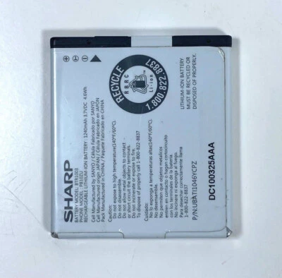Sharp BTR1003 1240mAh 3.7V Replacement Battery for Sharp Microsoft KIN ONE - Image 1 of 2