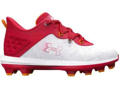 Under Armour Harper 8 TPU Jr.  YOUTH Baseball Cleats 3026595-600 3Y red - Image 1 of 4
