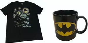 Batman Konvolut T-Shirt XXL plus Kaffee/Teetasse Applause Vintage - Bild 1 von 9