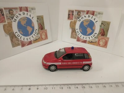 PMPB7-0341 Auto Vigili Del Fuoco Hongwell Fiat Punto - Immagine 1 di 2