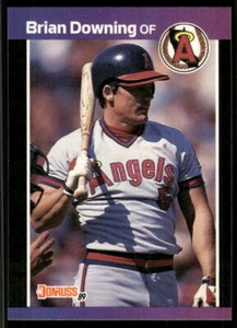 1989 Donruss #254d Brian Downing - Picture 1 of 2